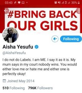 Read more about the article Active citizen or social activist: Aisha Yesufu