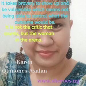 Read more about the article Sheroes Quote: Karen Quinones-Axalan