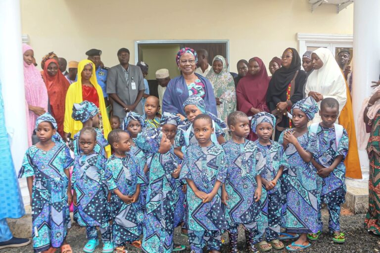 Rescued Victims of Child Trafficking