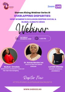 Read more about the article Sheroes Rising Webinar Series III on Climate Action