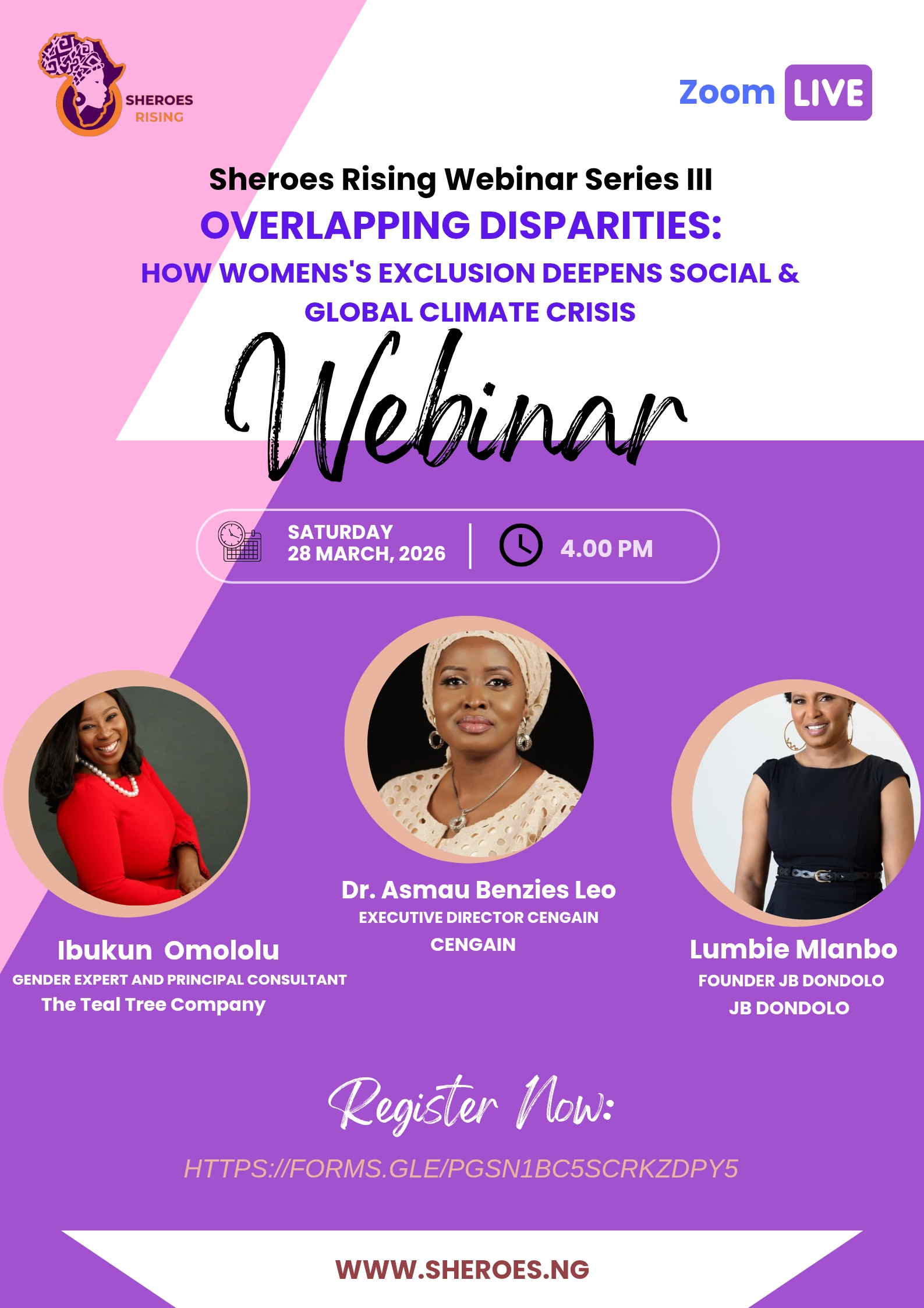 Read more about the article Sheroes Rising Webinar Series III on Climate Action