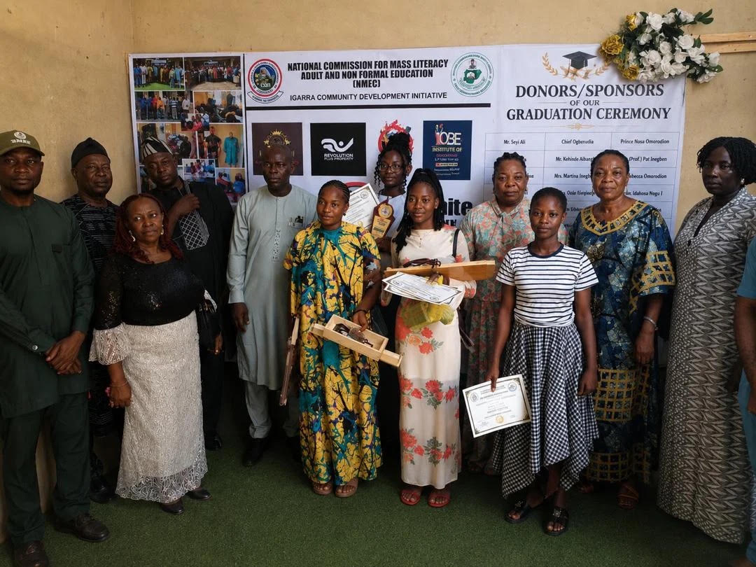 You are currently viewing Vocational Training Pays Off as NMEC Empowers Igarra Graduates